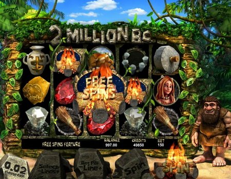 Игровой автомат 2 Million B.C. (2 миллиона лет до нашей эры)